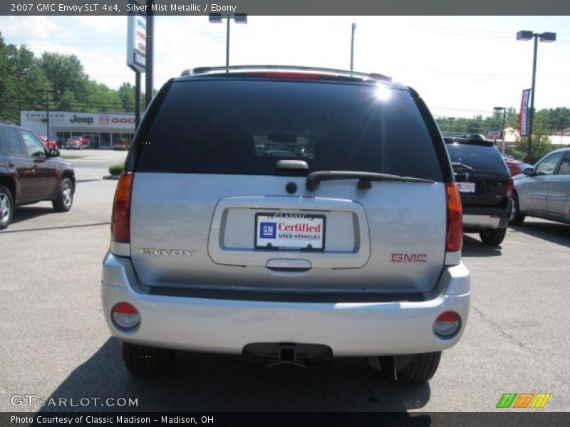 Silver Mist Metallic / Ebony 2007 GMC Envoy SLT 4x4