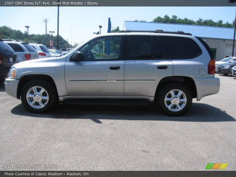 Silver Mist Metallic / Ebony 2007 GMC Envoy SLT 4x4