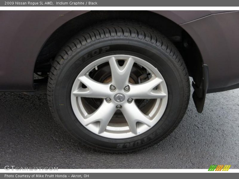 Iridium Graphite / Black 2009 Nissan Rogue SL AWD