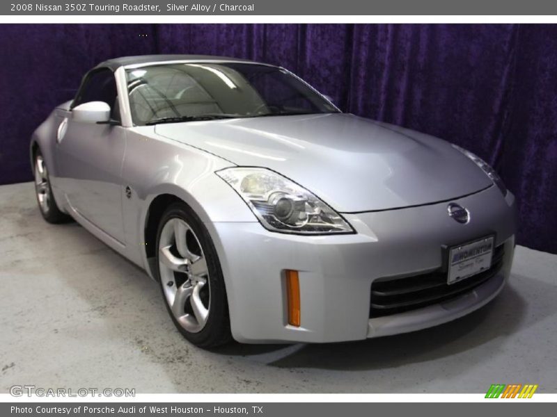 Silver Alloy / Charcoal 2008 Nissan 350Z Touring Roadster