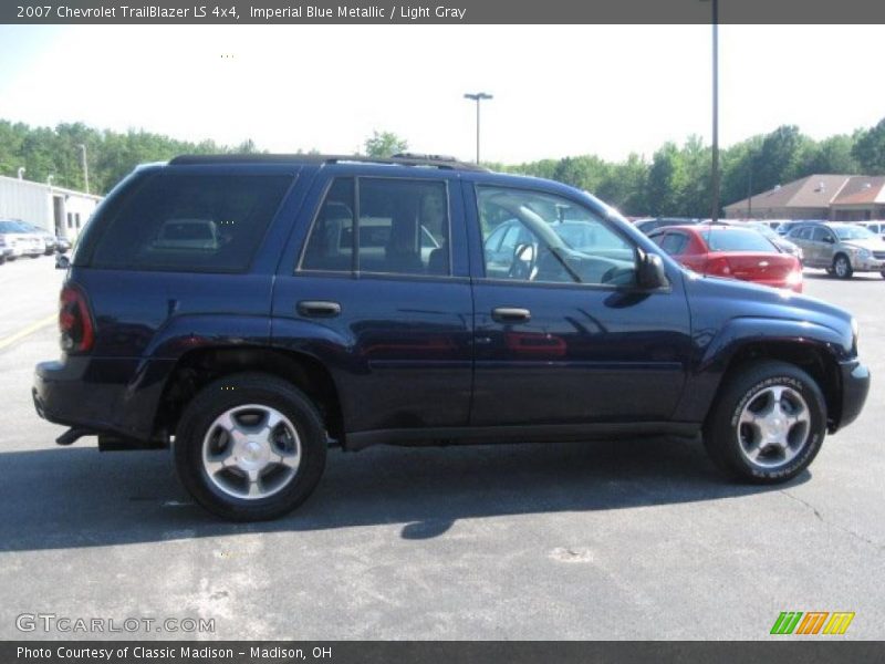 Imperial Blue Metallic / Light Gray 2007 Chevrolet TrailBlazer LS 4x4
