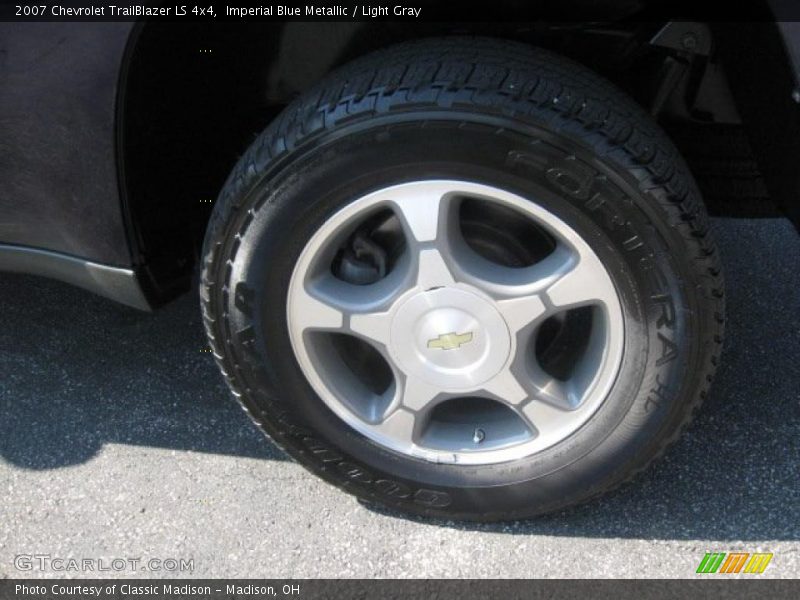 Imperial Blue Metallic / Light Gray 2007 Chevrolet TrailBlazer LS 4x4