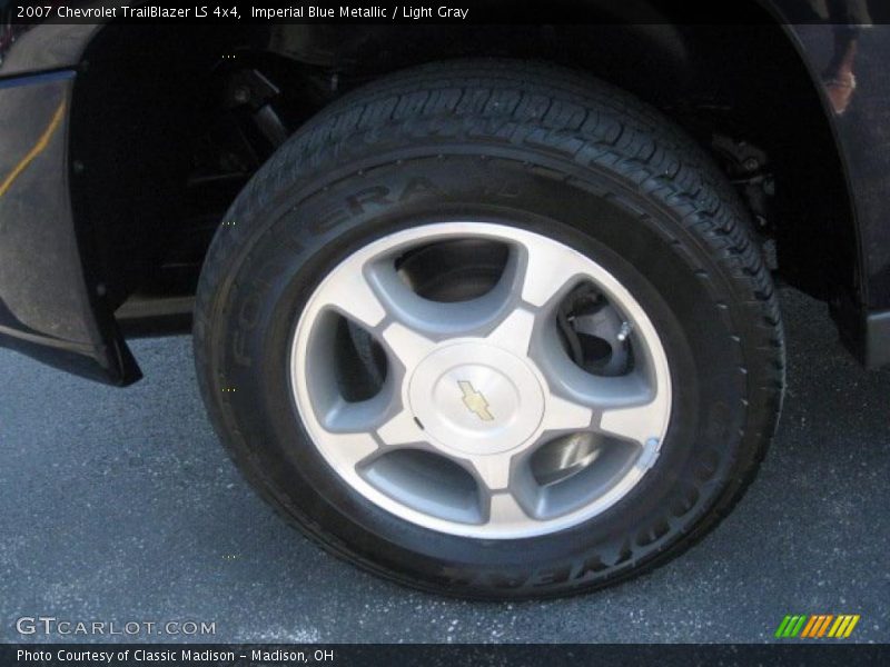 Imperial Blue Metallic / Light Gray 2007 Chevrolet TrailBlazer LS 4x4