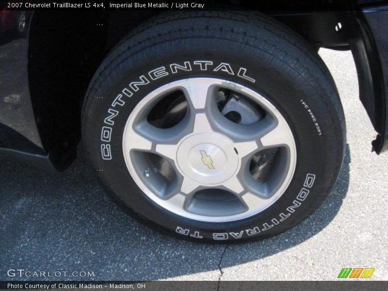 Imperial Blue Metallic / Light Gray 2007 Chevrolet TrailBlazer LS 4x4