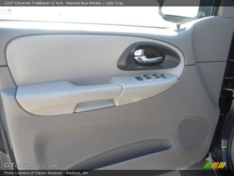 Imperial Blue Metallic / Light Gray 2007 Chevrolet TrailBlazer LS 4x4