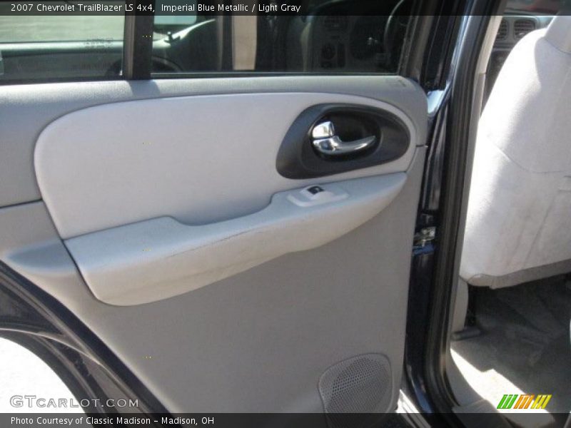 Imperial Blue Metallic / Light Gray 2007 Chevrolet TrailBlazer LS 4x4