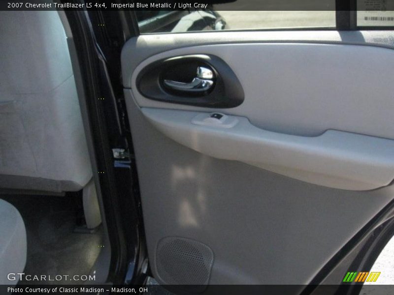 Imperial Blue Metallic / Light Gray 2007 Chevrolet TrailBlazer LS 4x4