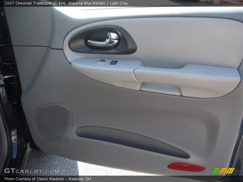 Imperial Blue Metallic / Light Gray 2007 Chevrolet TrailBlazer LS 4x4