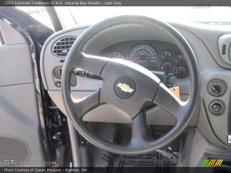 Imperial Blue Metallic / Light Gray 2007 Chevrolet TrailBlazer LS 4x4