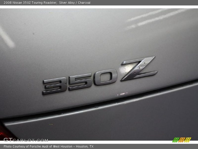 Silver Alloy / Charcoal 2008 Nissan 350Z Touring Roadster