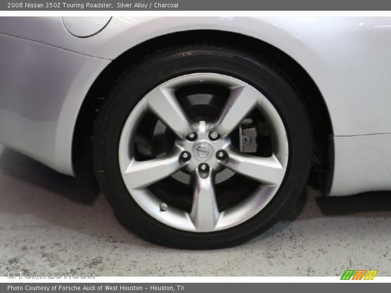 Silver Alloy / Charcoal 2008 Nissan 350Z Touring Roadster