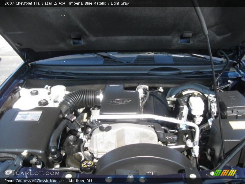 Imperial Blue Metallic / Light Gray 2007 Chevrolet TrailBlazer LS 4x4
