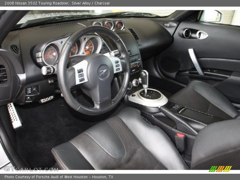 Silver Alloy / Charcoal 2008 Nissan 350Z Touring Roadster