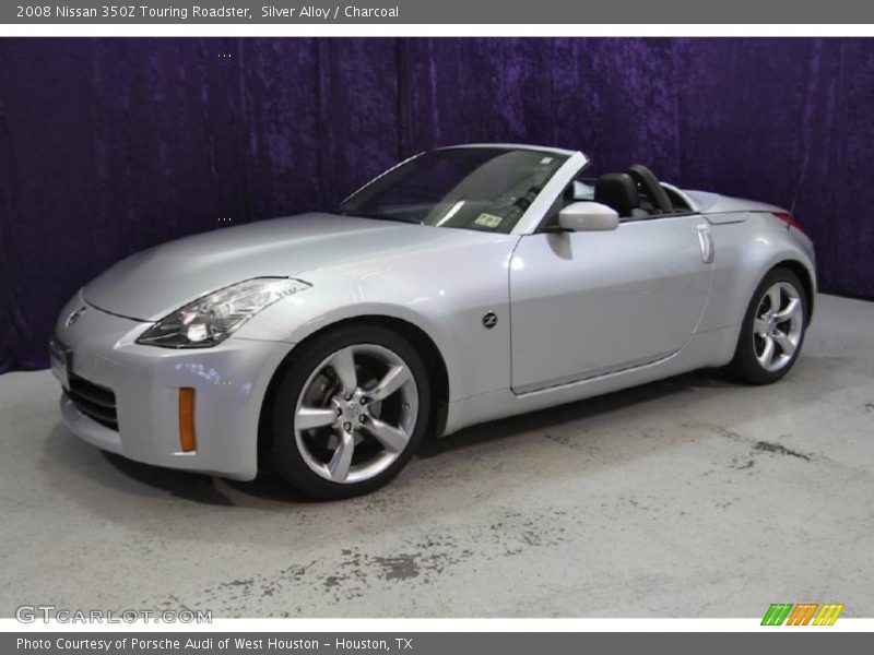 Silver Alloy / Charcoal 2008 Nissan 350Z Touring Roadster