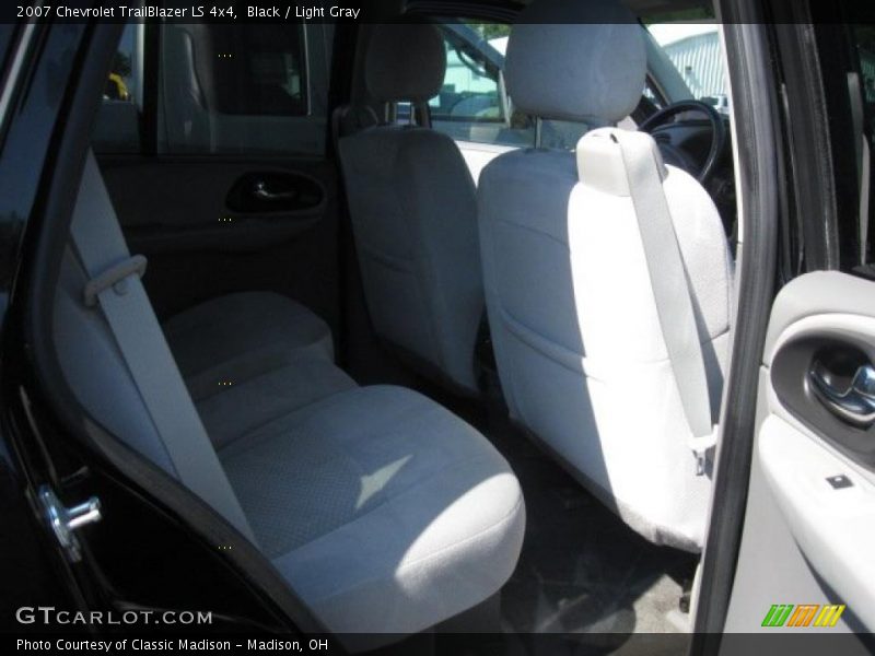 Black / Light Gray 2007 Chevrolet TrailBlazer LS 4x4