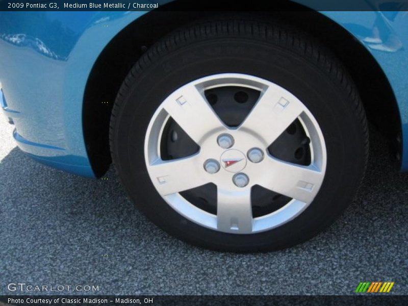 Medium Blue Metallic / Charcoal 2009 Pontiac G3