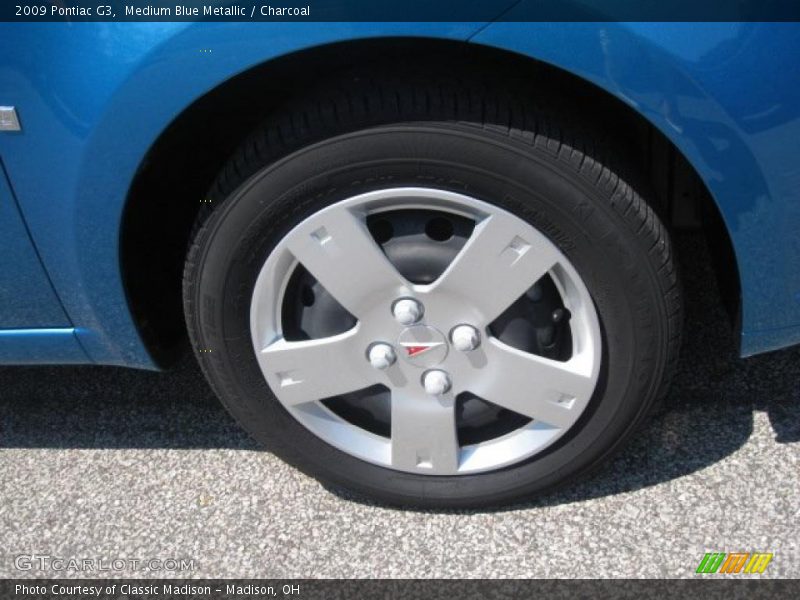 Medium Blue Metallic / Charcoal 2009 Pontiac G3