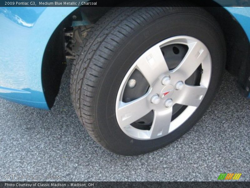 Medium Blue Metallic / Charcoal 2009 Pontiac G3