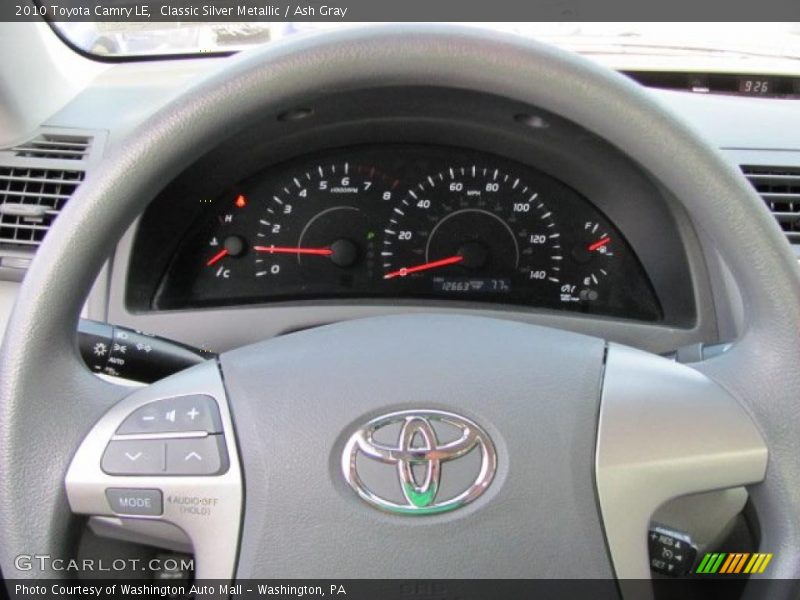Classic Silver Metallic / Ash Gray 2010 Toyota Camry LE
