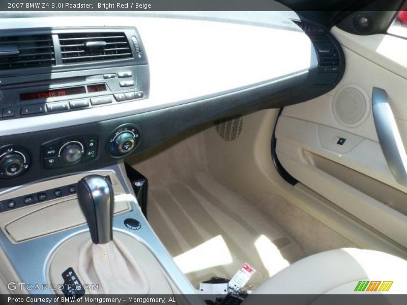 Bright Red / Beige 2007 BMW Z4 3.0i Roadster