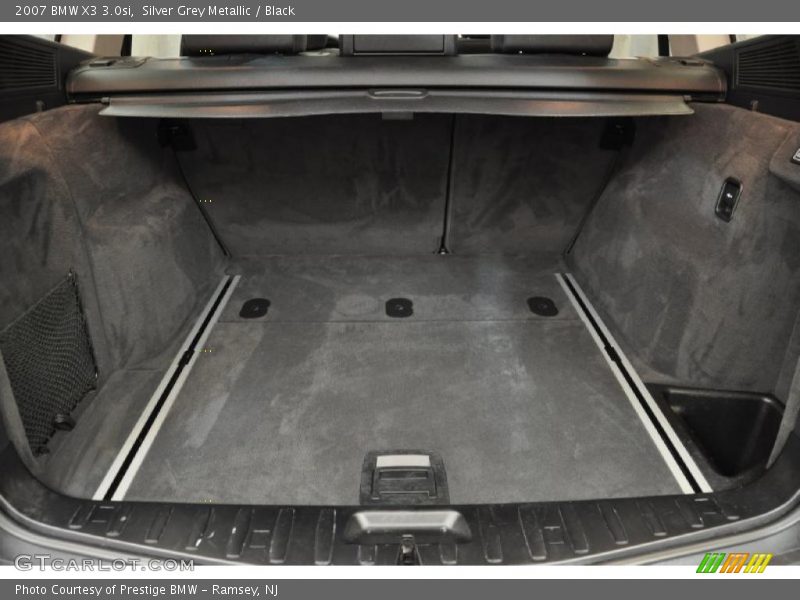 Silver Grey Metallic / Black 2007 BMW X3 3.0si