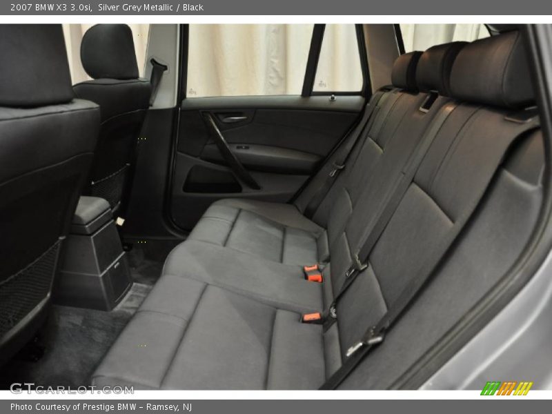Silver Grey Metallic / Black 2007 BMW X3 3.0si