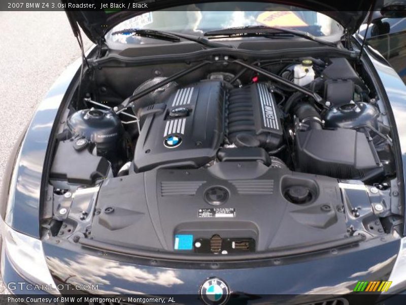 Jet Black / Black 2007 BMW Z4 3.0si Roadster