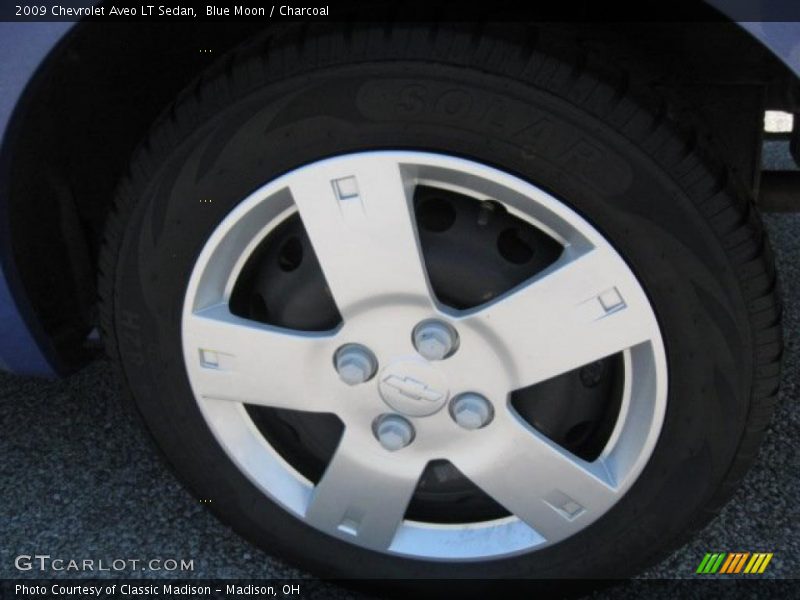 Blue Moon / Charcoal 2009 Chevrolet Aveo LT Sedan
