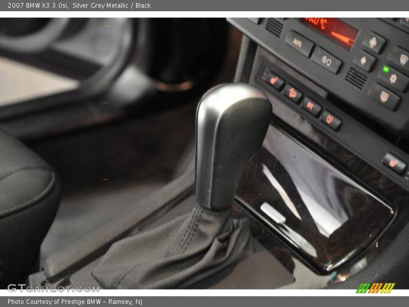 Silver Grey Metallic / Black 2007 BMW X3 3.0si