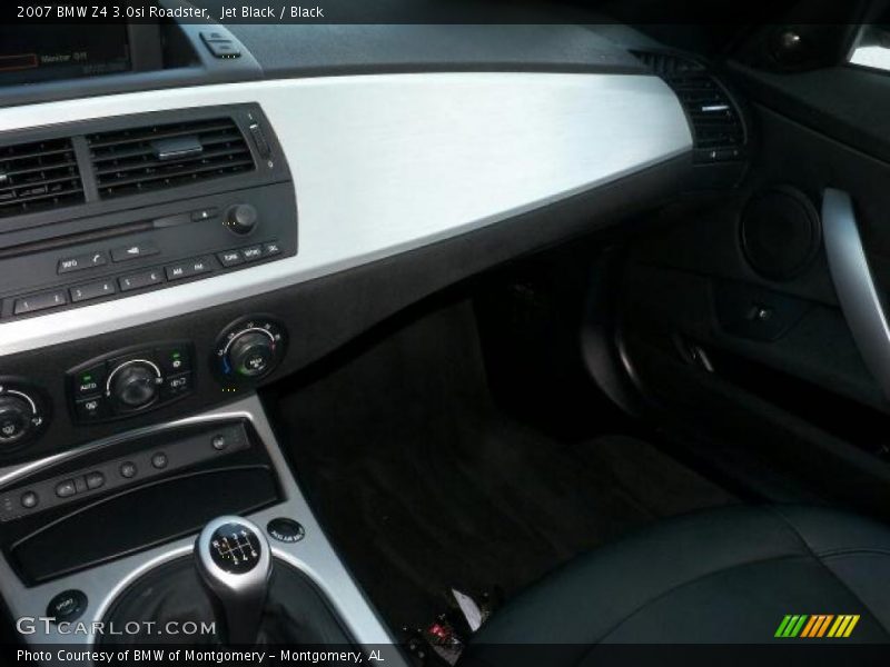 Jet Black / Black 2007 BMW Z4 3.0si Roadster