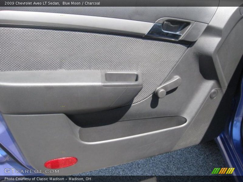Blue Moon / Charcoal 2009 Chevrolet Aveo LT Sedan