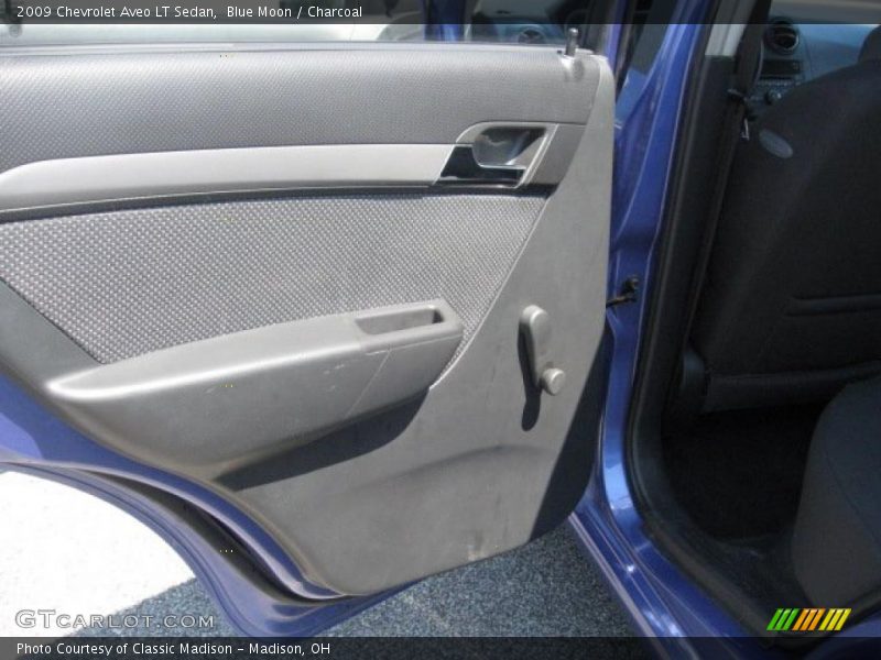 Blue Moon / Charcoal 2009 Chevrolet Aveo LT Sedan