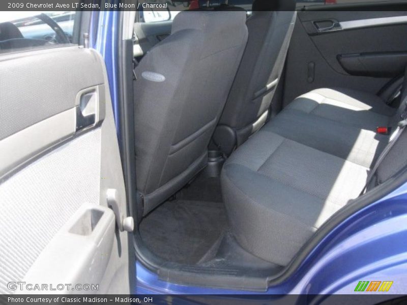 Blue Moon / Charcoal 2009 Chevrolet Aveo LT Sedan