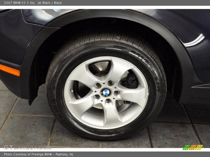 Jet Black / Black 2007 BMW X3 3.0si