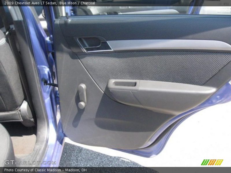 Blue Moon / Charcoal 2009 Chevrolet Aveo LT Sedan