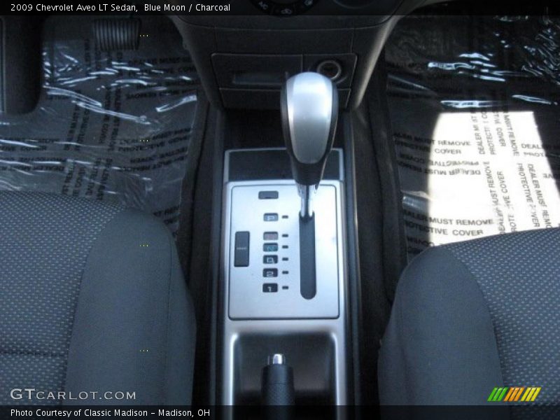 Blue Moon / Charcoal 2009 Chevrolet Aveo LT Sedan