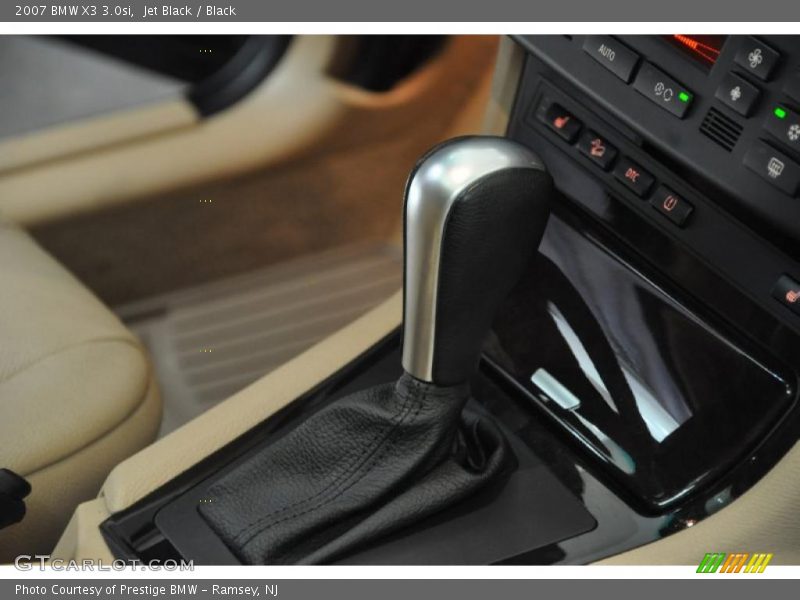Jet Black / Black 2007 BMW X3 3.0si