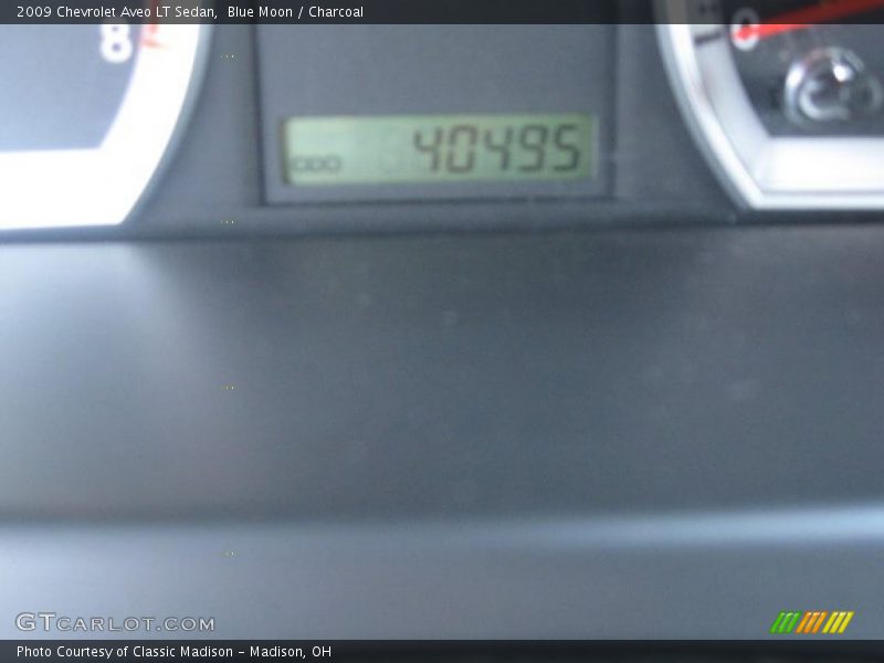 Blue Moon / Charcoal 2009 Chevrolet Aveo LT Sedan