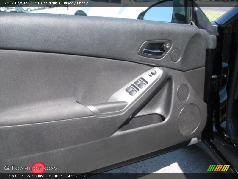 Black / Ebony 2007 Pontiac G6 GT Convertible