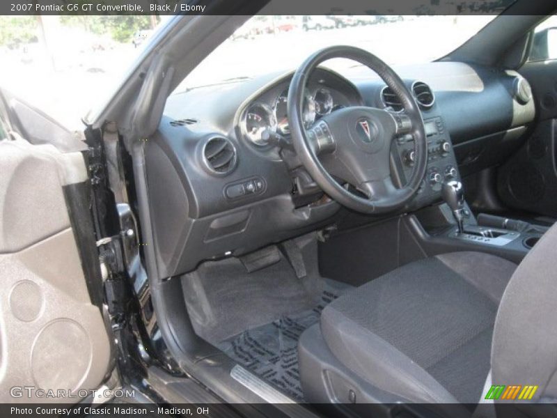 Black / Ebony 2007 Pontiac G6 GT Convertible