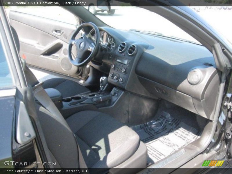 Black / Ebony 2007 Pontiac G6 GT Convertible