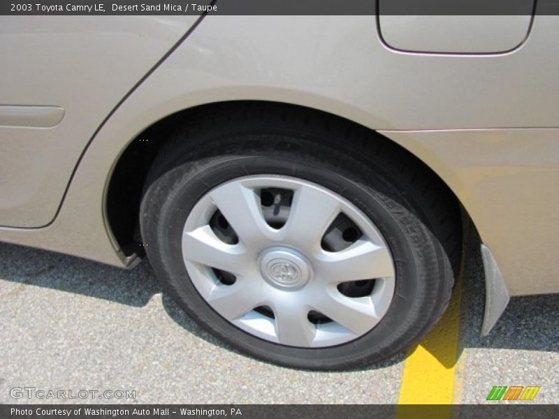 Desert Sand Mica / Taupe 2003 Toyota Camry LE