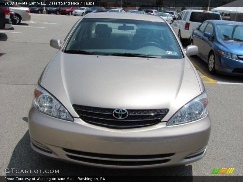 Desert Sand Mica / Taupe 2003 Toyota Camry LE