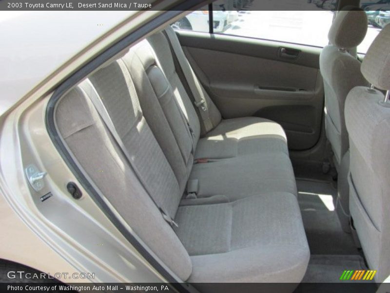 Desert Sand Mica / Taupe 2003 Toyota Camry LE