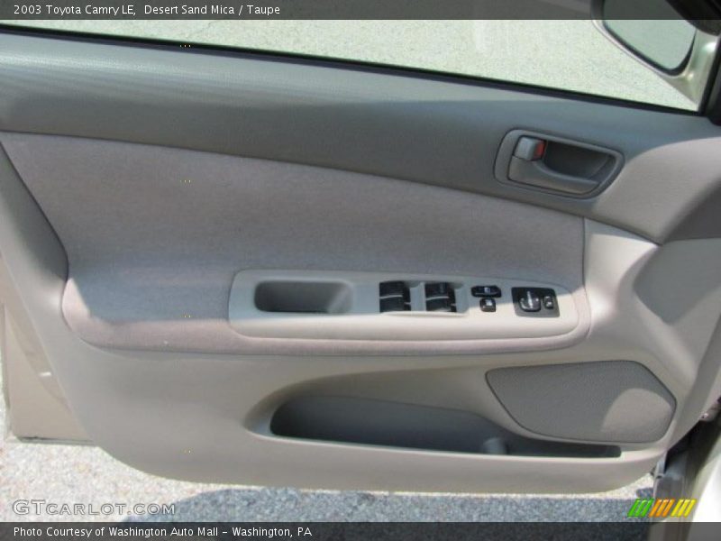 Desert Sand Mica / Taupe 2003 Toyota Camry LE