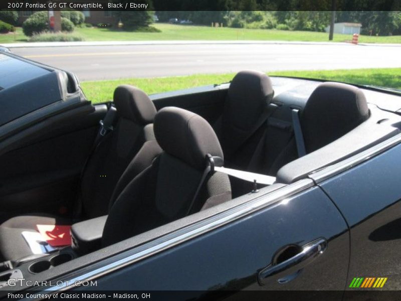 Black / Ebony 2007 Pontiac G6 GT Convertible