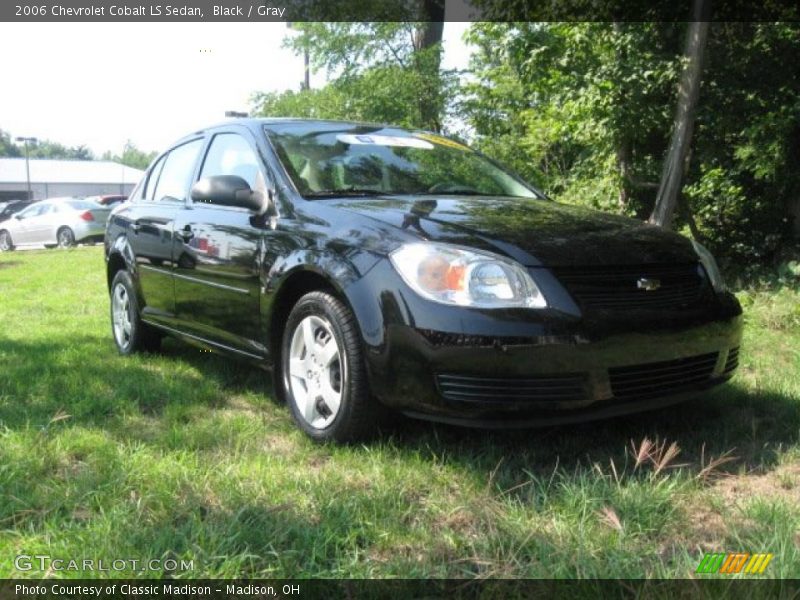 Black / Gray 2006 Chevrolet Cobalt LS Sedan