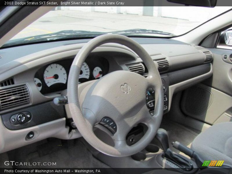 Bright Silver Metallic / Dark Slate Gray 2003 Dodge Stratus SXT Sedan