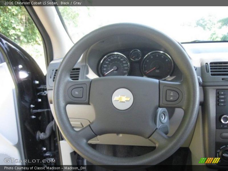 Black / Gray 2006 Chevrolet Cobalt LS Sedan