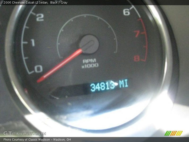 Black / Gray 2006 Chevrolet Cobalt LS Sedan